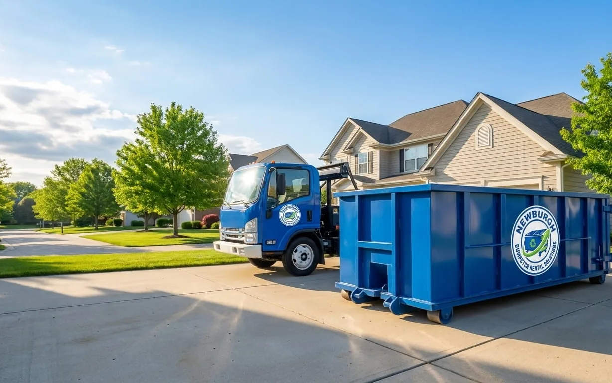 Dumpster rental in Newburgh NY Roll-off dumpster rental serving Newburgh, NY